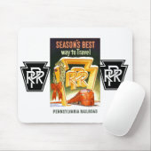 PRR-sessies Beste manier om te reizen Muismat (Met muis)