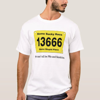 PR's en T-shirt met Sunshine Runner