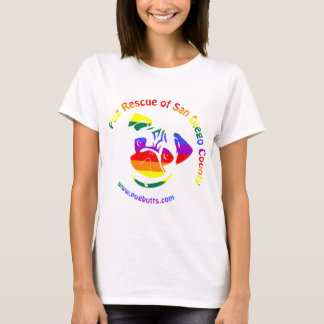 PRSDC-Logo - Regenboogpride T-shirt