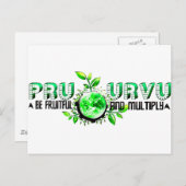 Pru Urvu Briefkaart (Voorkant / Achterkant)