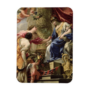 Prudence Leading Peace and Abundance, c.1645 (aard Magneet