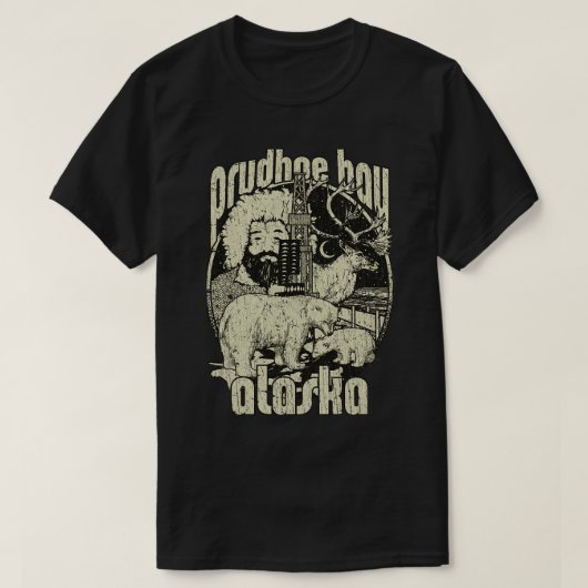 Prudhoe Bay Alaska 1826 TShirt (Design devant)