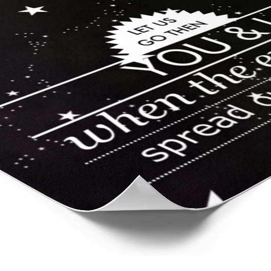 Prufrock-Poster Poster (Hoek)