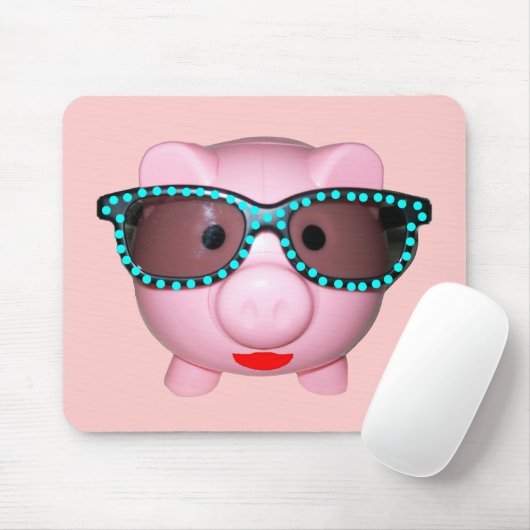  pruik muismat (Met muis)