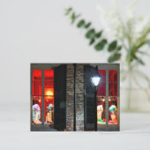 PRUIKEN NA DONKER BRIEFKAART (Staand voorkant)