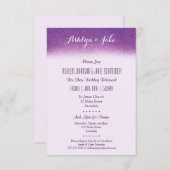 Pruim 3.5x5 Trouwrepetitie en diner uitnodiging (Voorkant / Achterkant)