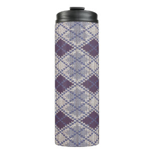 PRUIM ARGYLE BREI Thermische Tumbler Thermosbeker