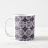 PRUIM ARGYLE BREI Witte Mok (Links)