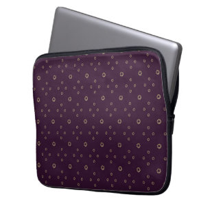 Pruim Gouden Zinnia Zon Laptop Sleeve