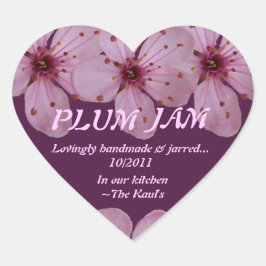 Pruim Jam Jar Label (personaliseren)