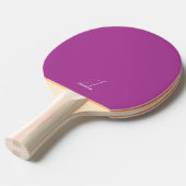 Pruim Monogram Ping Pong Batje (Voorkant Gekanteld)