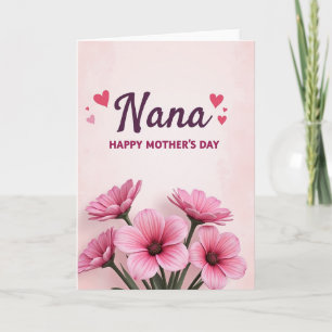 Pruim Nana Bloem Moederdagkaart Kaart