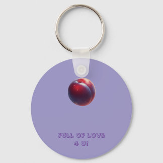 Pruim Valentijns Sleutelhanger