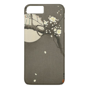Pruimenbloesems 's Nachts door Ohara Koson Vintage iPhone 8 Plus / 7 Plus Hoesje