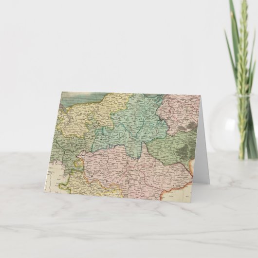 Pruisen Feestdagen Kaart (Voorkant)