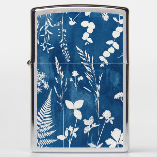 Pruisisch Indigo Blauw Cyanotype Varens Botanische