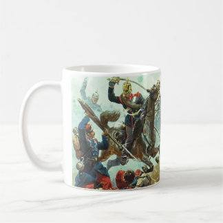 Pruisische cavaleriecharge Frans-Pruisische Oorlog Koffiemok