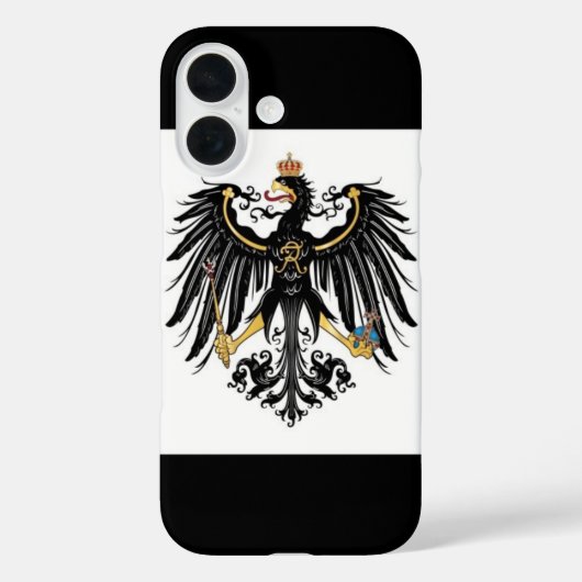 Pruisische vlag Case-Mate iPhone case (Achterkant)