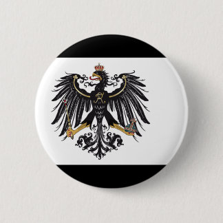 Pruisische vlaggenknop ronde button 5,7 cm