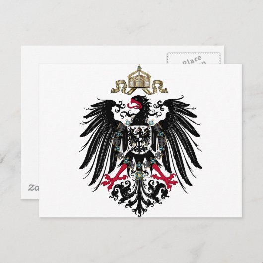 Pruisseagle Briefkaart (Voorkant / Achterkant)