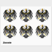 Pruisseagle Ronde Sticker (Vel)