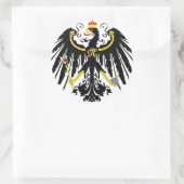 Pruisseagle Ronde Sticker (Tas)
