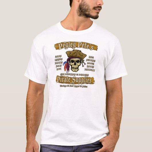 Pruitvoorraden van Pegleg Pete T-shirt (Voorkant)