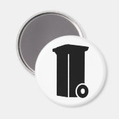 prullenbak magneet (Voorkant / Achterkant)