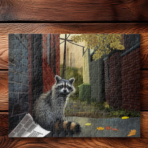 Prullenbak Panda neemt een beslissing Legpuzzel