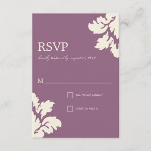 PRUNE & CITRON DAMASK RÉPONSE AU MARIAGE