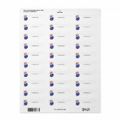 Prune Juice Etiket (Full Sheet)