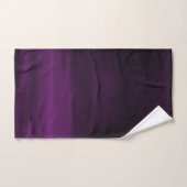 Prune Violet Foncé Moderne Aquarelle Chic (Serviette à main)