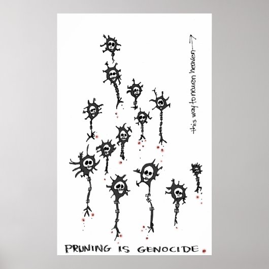 Pruning is genocide-Poster Poster (Voorkant)