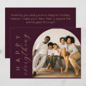 Prunus Gelukkig ALLES Feestdagenkaart (Voorkant / Achterkant)