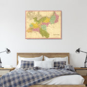 Prussia 4 canvas afdruk (Insitu (Slaapkamer))