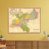 Prussia 4 canvas afdruk (Insitu (Woonkamer))