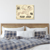 Prussia 8 canvas afdruk (Insitu (Slaapkamer))