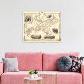 Prussia 8 canvas afdruk (Insitu (Woonkamer))