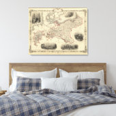 Prussia 8 canvas afdruk (Insitu (Slaapkamer))