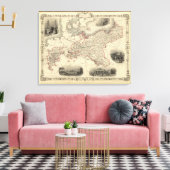 Prussia 8 canvas afdruk (Insitu (Woonkamer))