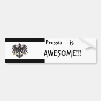 Prussia Bumpersticker