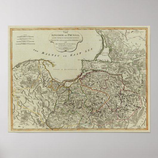 Prussia, Dantzick Poster (Voorkant)