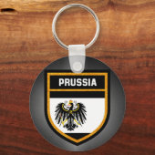 Prussia Flag Sleutelhanger (Voorkant)
