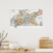Prussia Map Poster (Keuken)