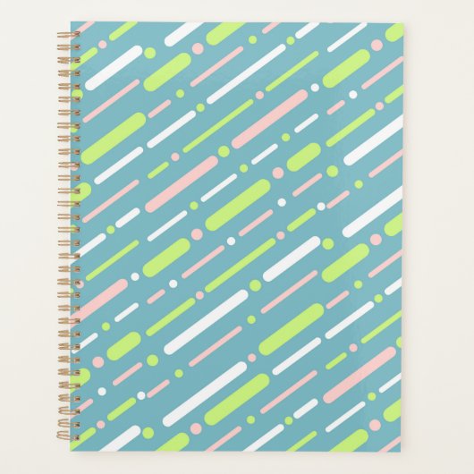 Prussian Blue Line Pattern Planner (Devant)