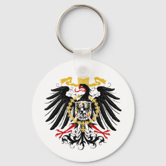 Prussian Eagle Red Black en Gold Sleutelhanger