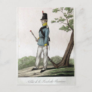 Prussian Landwehr Briefkaart