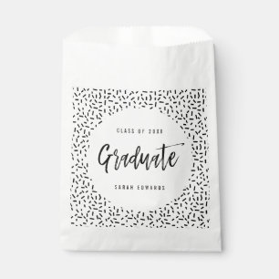 Pruwgeborstelde Gradued Party Favor Bags Bedankzakje