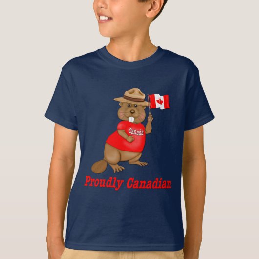 Pruwweg Canadese Beaver T-shirt (Voorkant)
