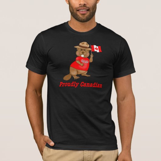 Pruwweg Canadese Beaver T-shirt (Voorkant)